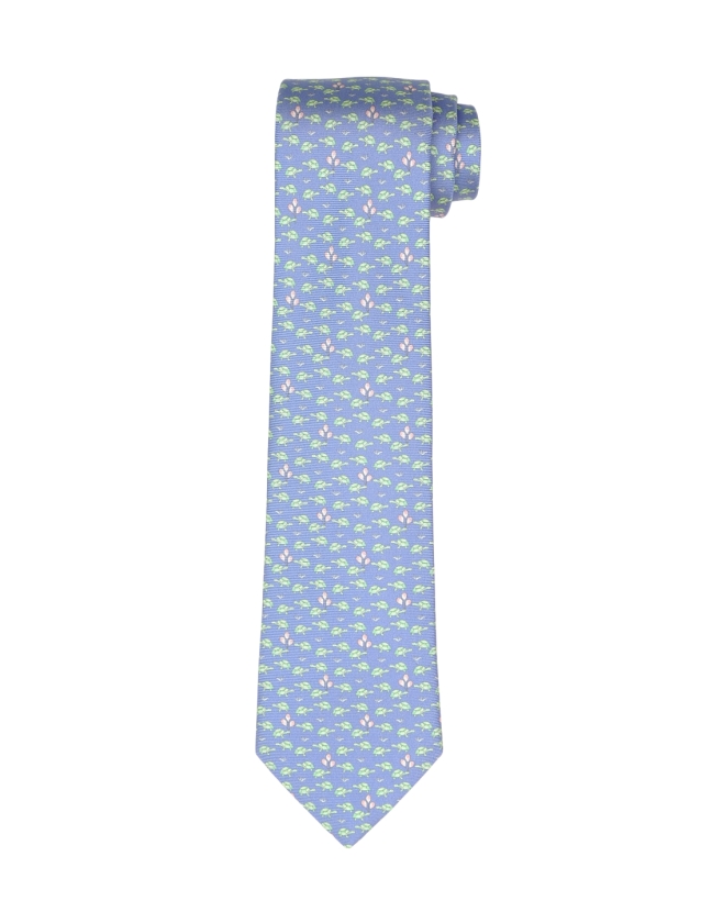 Corbata tortuga con globo...