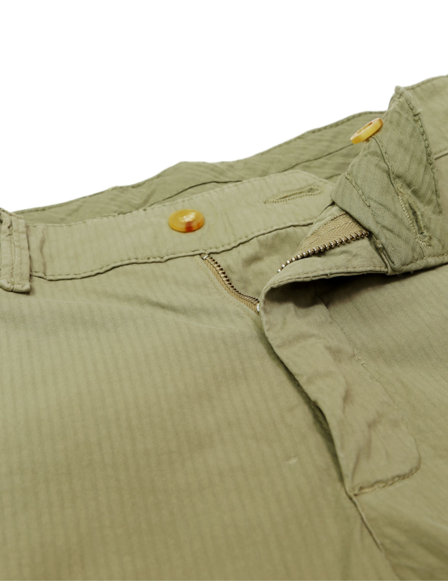 Bermuda seersucker Verde 2