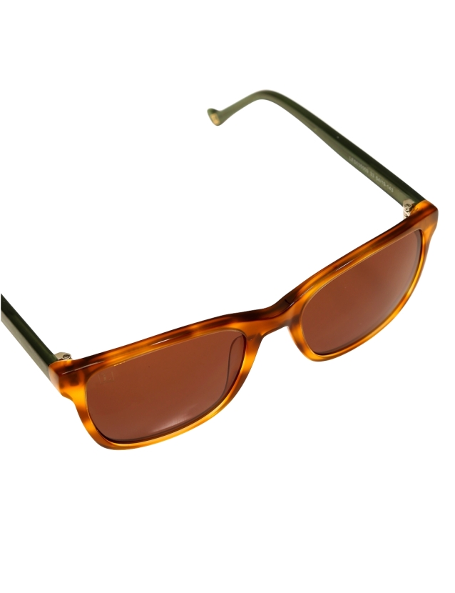 Gafas cuadrada acetato Caramel