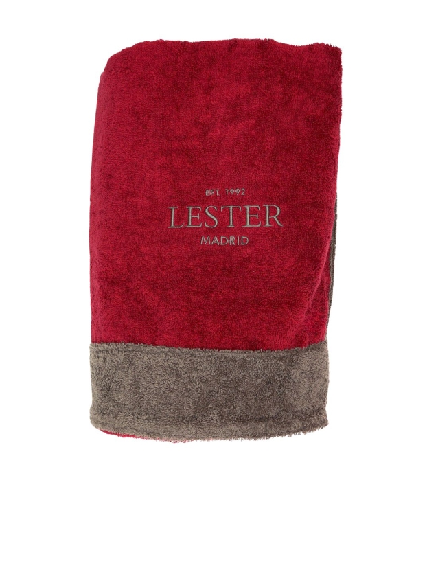 Toalla bolsillo felpa Marrón