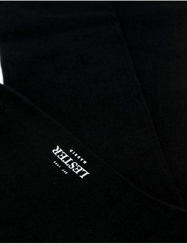 Calcetin canale bicolor grueso Azul marino 2