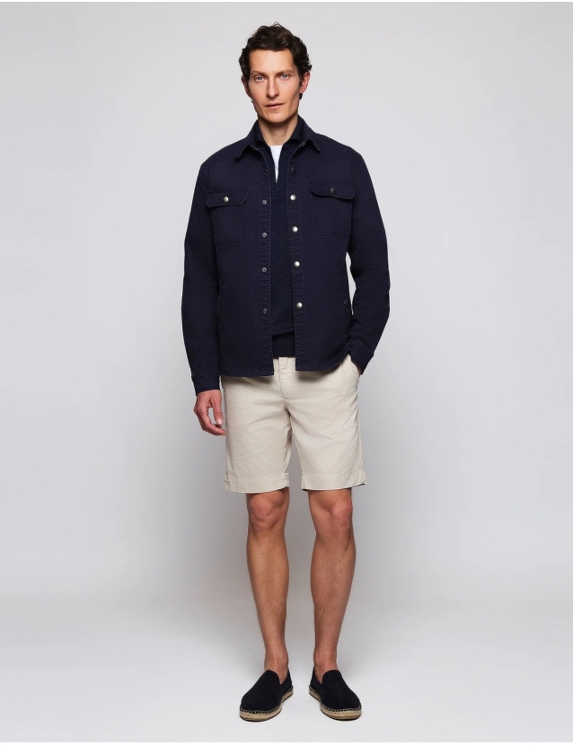 Jersey abertura algodón...