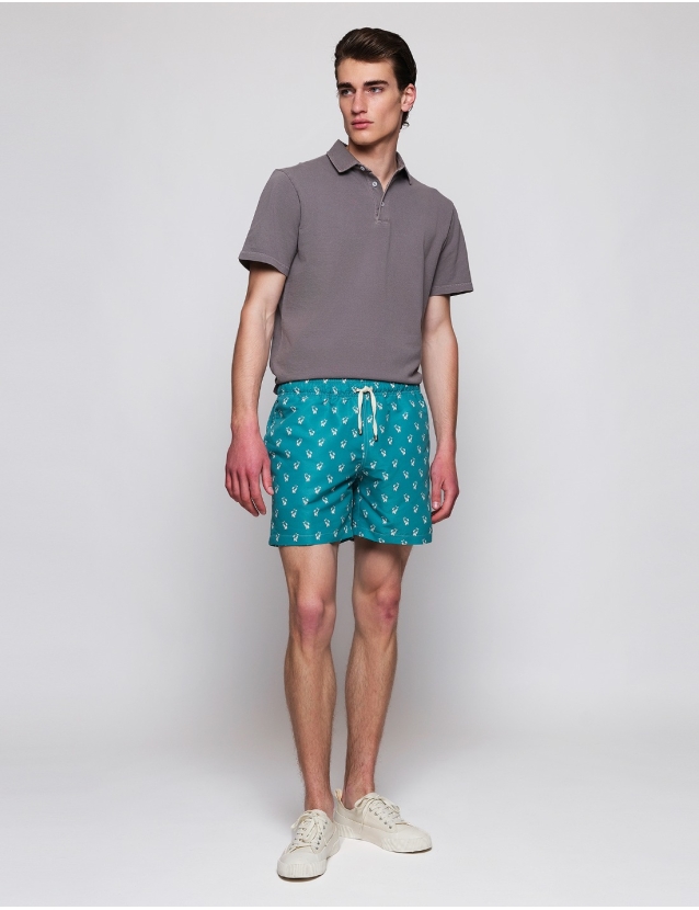 Traje de baño elefante Verde