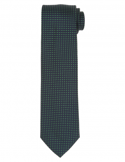 Corbata cubitos Azul/verde