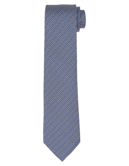 Corbata premiun estribos Azul/azul