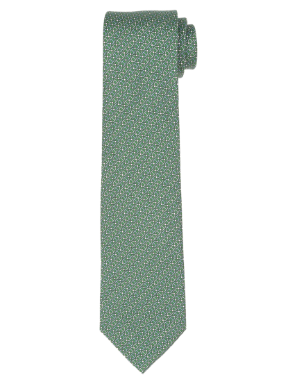 Corbata premiun estribos Verde/azul