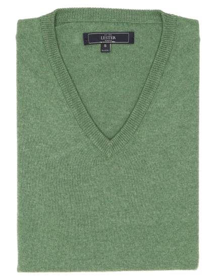 Jersey pico algodón Verde