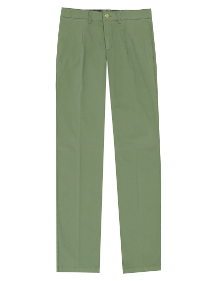 Pantalón elastan c/p Verde claro