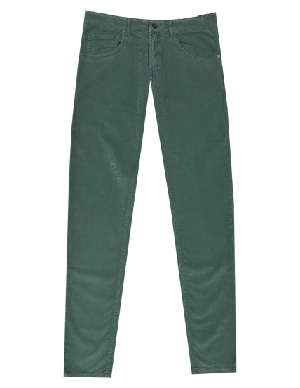 Pantalón 5 bolsillos micropana Verde