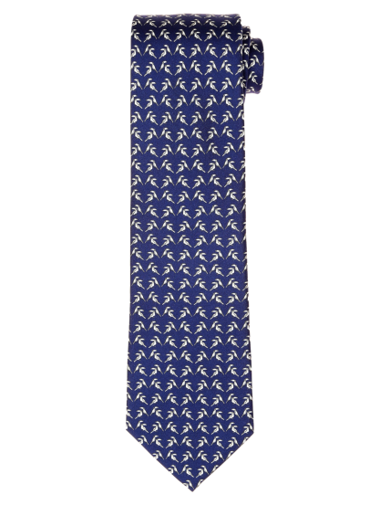 Corbata tucan Azul/blanco