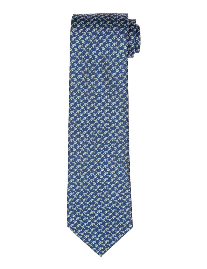Corbata tortugas Azul/azul