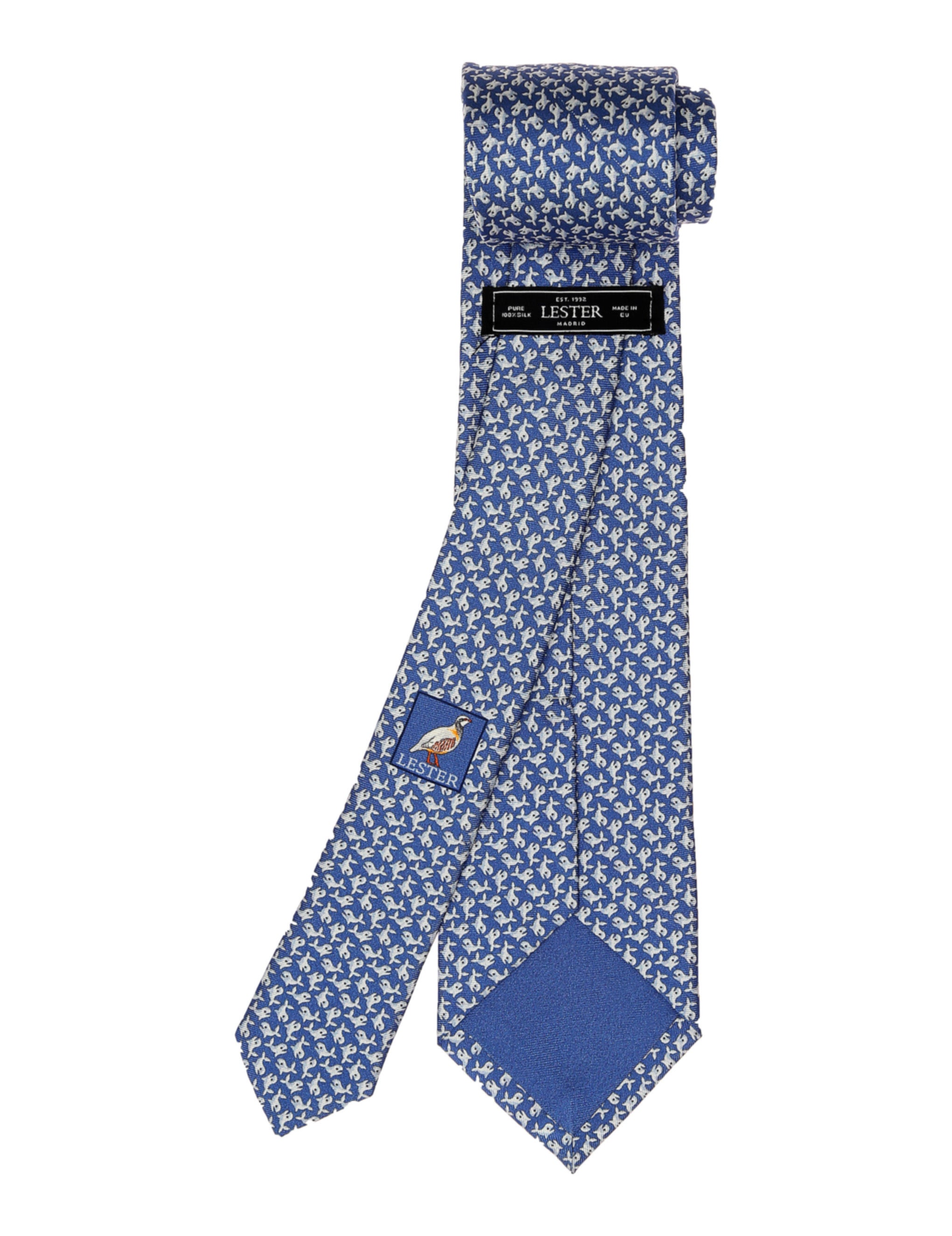 Corbata ballenas Azul/azul