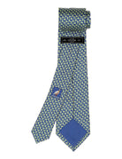 Corbata ballenas Azul/verde