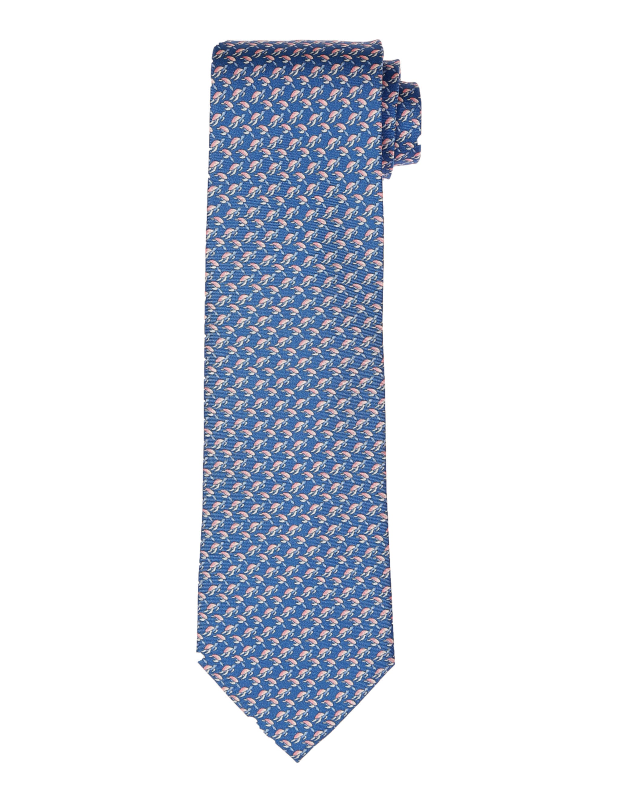 Corbata tortugas Azul/rosa