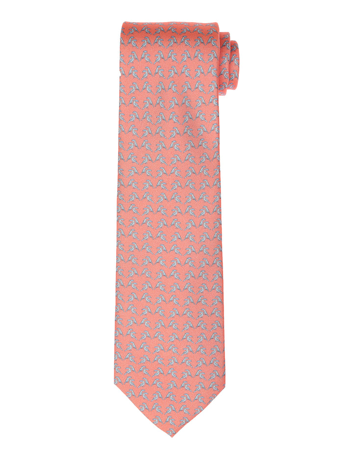 Corbata tucan Naranja/azul