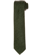 Corbata lana ojo de perdiz Verde oscuro