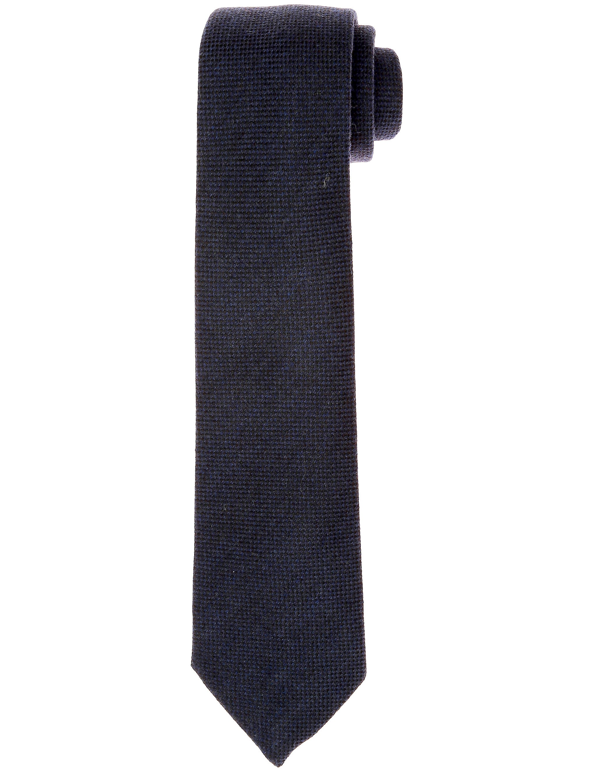 Corbata lana ojo de perdiz Azul marino