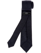 Corbata lana ojo de perdiz Azul marino