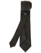 Corbata lana ojo de perdiz Gris oscuro