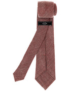 Corbata lana ojo de perdiz Rojo