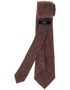 Corbata lana falso liso Rosa/azul