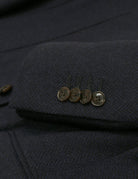Chaqueta tweed espiga Azul
