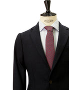 Chaqueta tweed espiga Azul