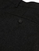 Pantalón franela pinzas Gris oscuro