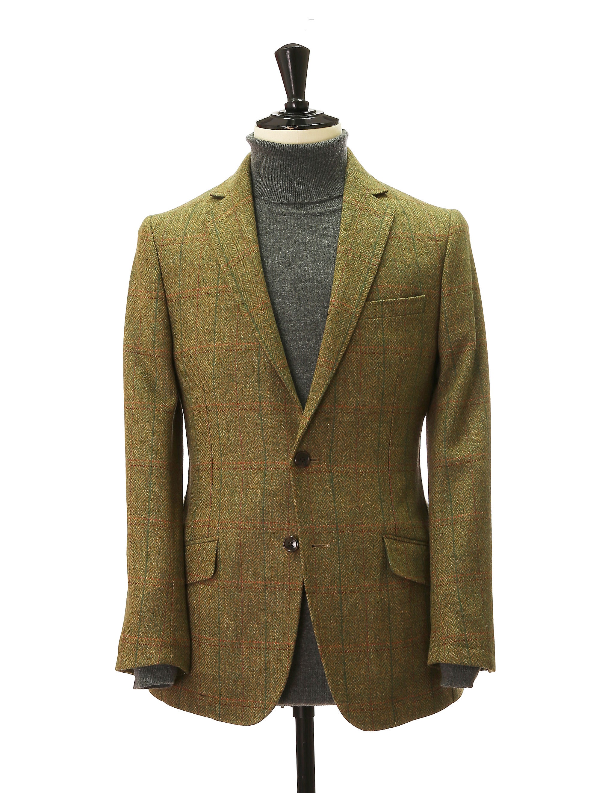 Chaqueta tweed bolton Verde