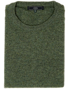 Jersey caja lana Verde oscuro