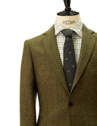 Chaqueta tweed bristol Verde