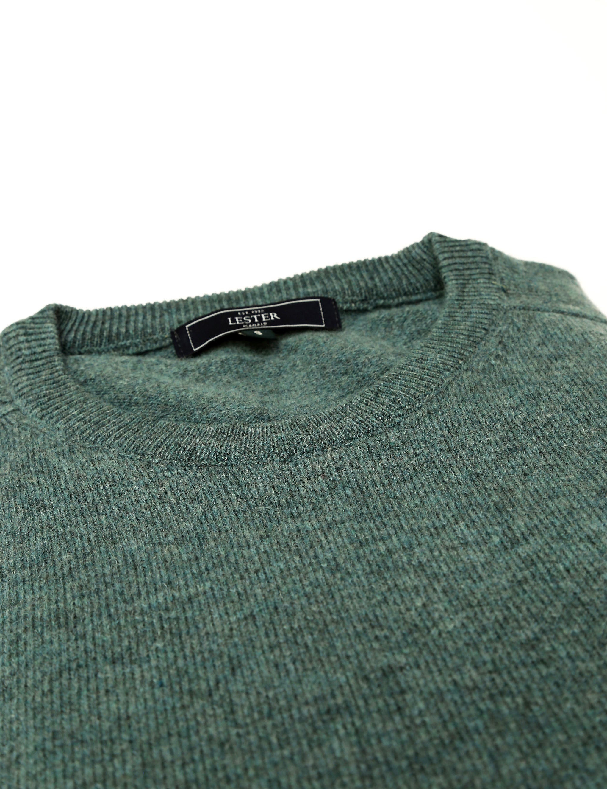 Jersey caja lana Verde claro