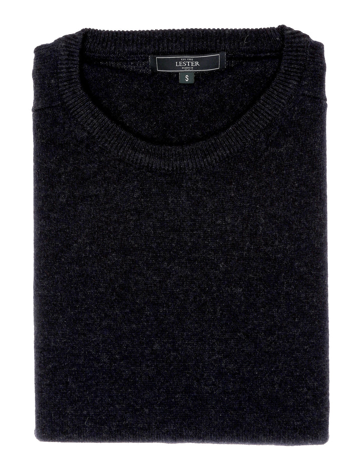 Jersey caja lana Azul oscuro