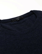 Jersey caja lana Azul oscuro