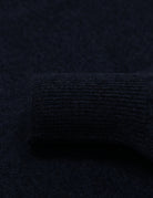 Jersey caja lana Azul oscuro