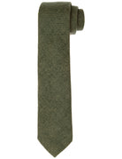 Corbata lana ojo de perdiz Verde medio