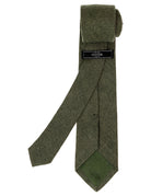 Corbata lana ojo de perdiz Verde medio