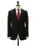 Traje hombre raya diplomática Gris
