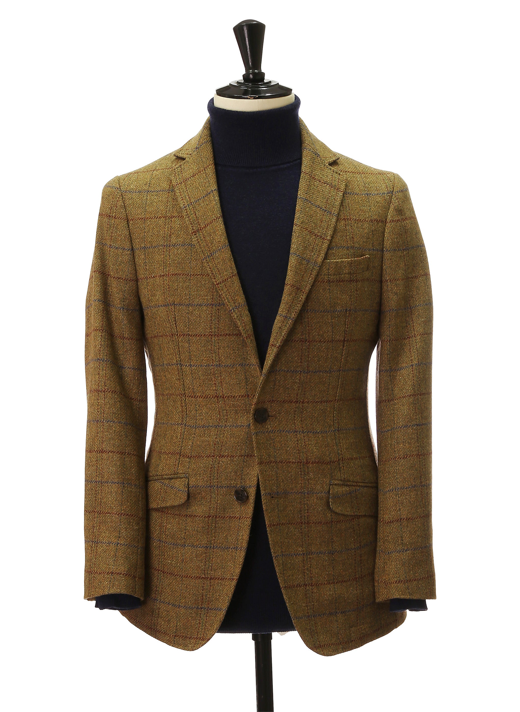 Chaqueta tweed norwich Marrón