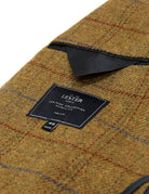 Chaqueta tweed norwich Marrón