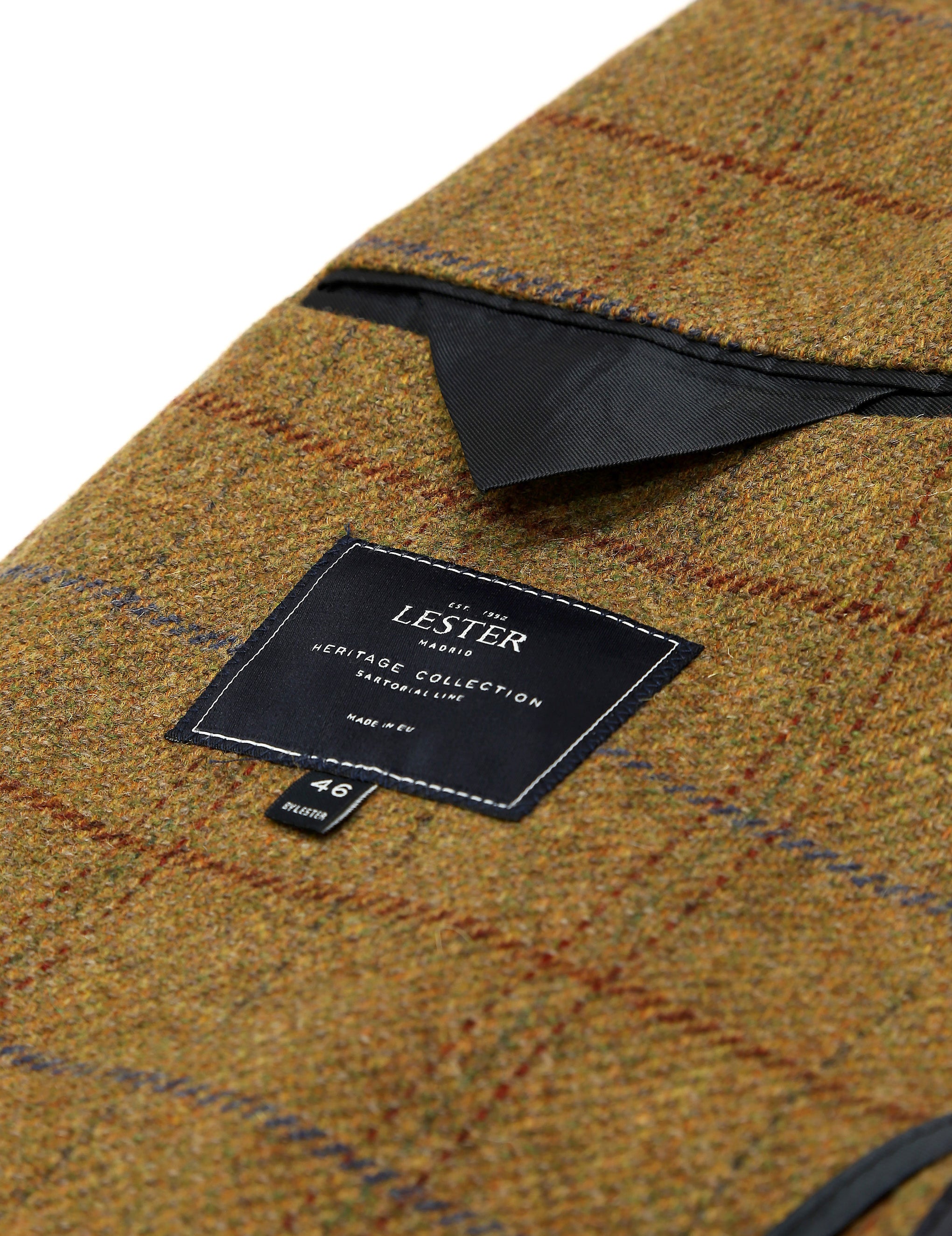 Chaqueta tweed norwich Marrón