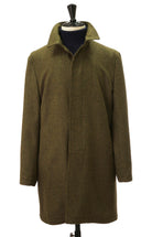 Abrigo tweed Verde