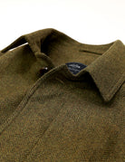 Abrigo tweed Verde
