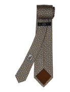 Corbata  estrellas Marron/azul