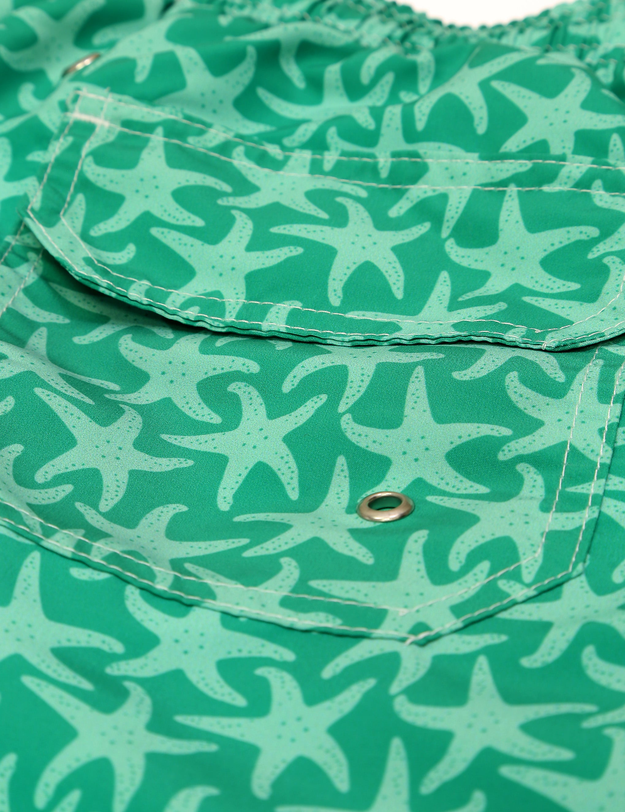 Traje de baño estrellas Verde