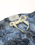 Traje de baño hojas Azul