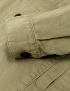 Overshirt lino algodón Verde