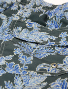 Traje de baño helechos Gris/azul