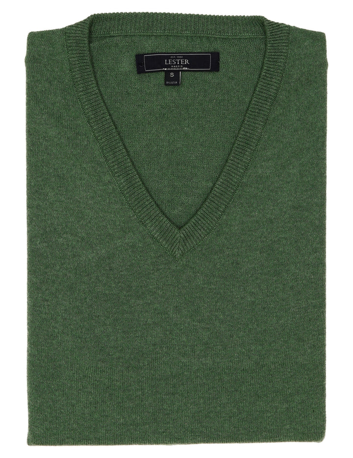 Jersey pico algodón Verde