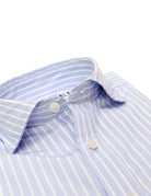 Camisa sport popelin raya ancha Azul